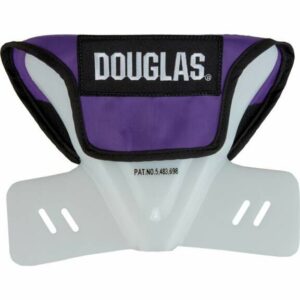 Douglas Adults' Custom Pro Butterfly Restrictor Purple/Black - Football Equipment at Academy Sports