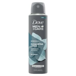 Dove Men+Care Antiperspirant Dry Spray Eucalyptus + Birch - 3.8 oz