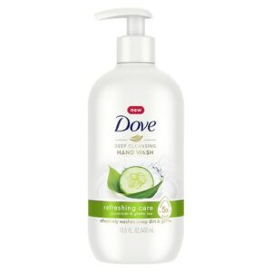 Dove Refreshing Care Cucumber & Green Tea Hand Wash - 13.5 fl oz