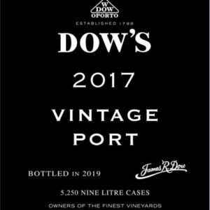 Dow's 2017 Vintage Port (375ML half-bottle) - Dessert Wine