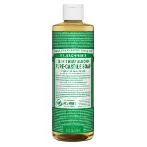 Dr. Bronner's Hemp Pure-Castile Soap Almond - 16.0 fl oz