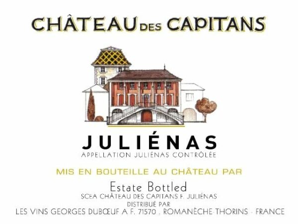 Duboeuf 2016 Julienas Chateau des Capitans - Gamay Red Wine