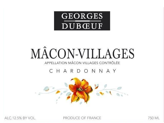 Duboeuf 2018 Macon-Villages - Chardonnay White Wine