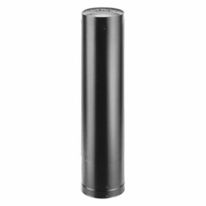 DuraVent 8DVL-68TA 8" Inner Diameter - DVL Stove Pipe - Double - Black