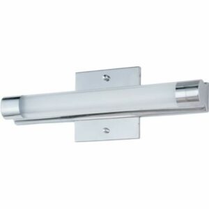 ET2 E22391 Wand 14" Wide LED Bath Light Polished Chrome Indoor Lighting Bathroom Fixtures Bath Bar