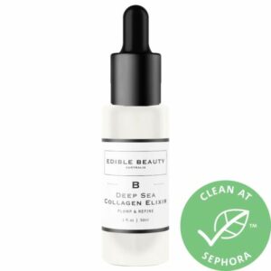 Edible Beauty Deep Sea Collagen Elixir Serum Plump and Refine 1 oz/ 30 mL