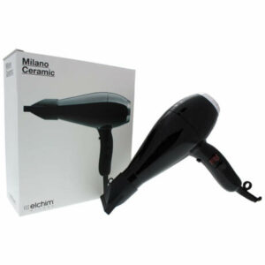 Elchim Black & Silver Milano Ceramic Hair Dryer