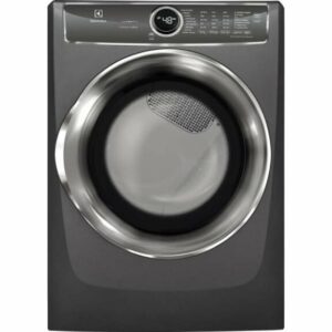 Electrolux EFMG627U 27 Inch Wide 8.0 Cu. Ft. Energy Star Rated Gas Dryer Titanium Laundry Appliances Dryers Gas Dryers