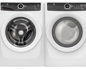 Electrolux Front Load Washer Package with Electric Steam Dryer