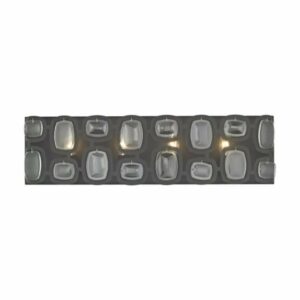 Elk Lighting 81162/4 Monserrat 4 Light 26" Wide Bath Bar with Clear Glass Shades Oil Rubbed Bronze Indoor Lighting Bathroom Fixtures Bath Bar