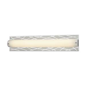 Elk Lighting 85131/LED Captiva Single Light 25" Wide Integrated LED Bath Bar Polished Stainless / Matte Nickel Indoor Lighting Bathroom Fixtures Bath