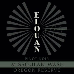 Elouan 2017 Missoulan Wash Reserve Pinot Noir - Red Wine
