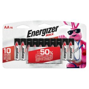 Energizer Max Alkaline AA Batteries AA - 16.0 ea