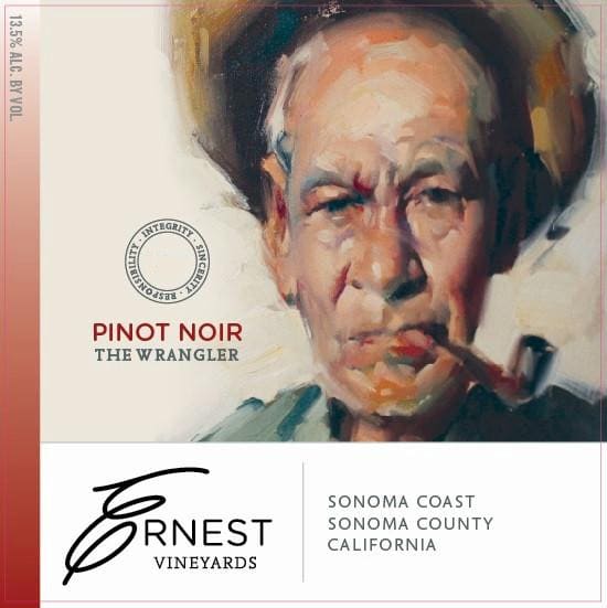 Ernest Vineyards 2015 Wrangler Pinot Noir - Red Wine