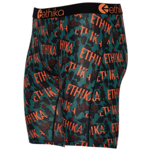 Ethika Mens Ethika Graphic Brief - Mens Red/Green Size XL