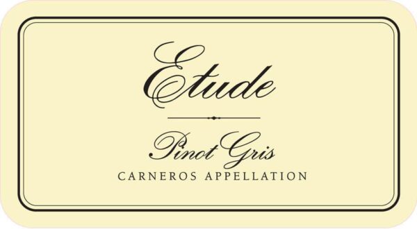 Etude 2018 Pinot Gris - Pinot Gris/Grigio White Wine