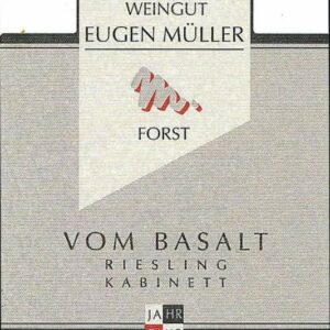 Eugen Muller 2018 Vom Basalt Pechstein Riesling Kabinett - White Wine
