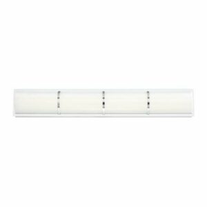 Eurofase Lighting 35669 Almore 32" Wide LED Bath Bar Chrome Indoor Lighting Bathroom Fixtures Bath Bar