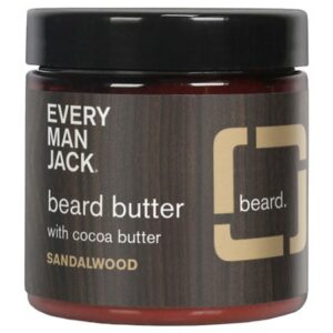 Every Man Jack Beard Butter Sandalwood Signature Mint - 4.0 oz