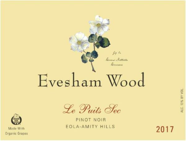 Evesham Wood 2017 Le Puits Sec Pinot Noir - Red Wine