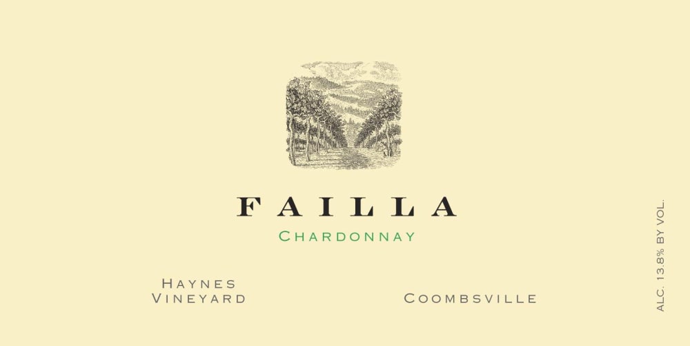 Failla 2018 Haynes Vineyard Chardonnay - White Wine