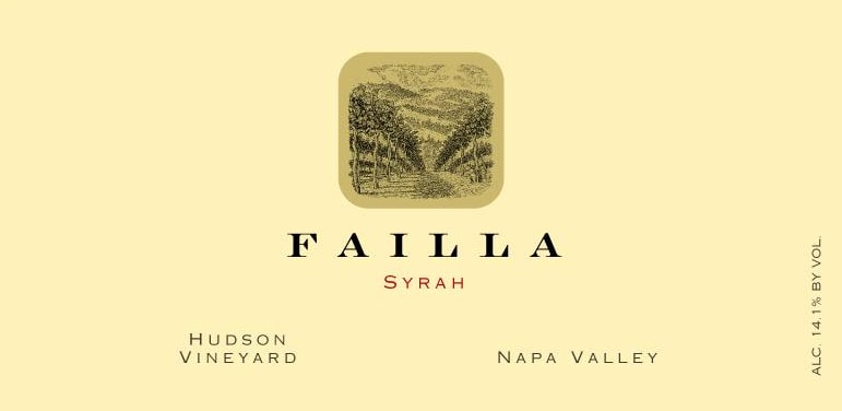 Failla 2018 Hudson Vineyard Syrah - Syrah/Shiraz Red Wine