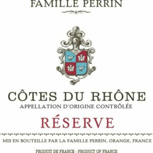 Famille Perrin 2017 Reserve Cotes du Rhone Rouge - Rhone Blends Red Wine