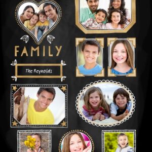 Family + Friends 16x20 Poster(s), Board, Home Décor -Chalk Dust