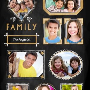 Family + Friends 20x30 Poster(s), Board, Home Décor -Chalk Dust