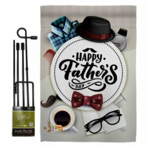 Fancy Dad Day Summer Father's Day Garden Flag Set