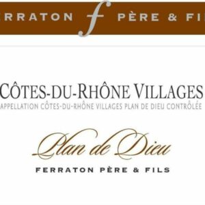 Ferraton Pere & Fils 2016 Plan de Dieu Cotes du Rhone Villages - Rhone Blends Red Wine