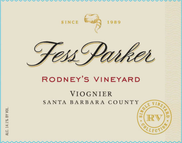 Fess Parker 2017 Rodney's Vineyard Viognier - White Wine