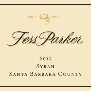 Fess Parker 2017 Santa Barbara Syrah - Syrah/Shiraz Red Wine