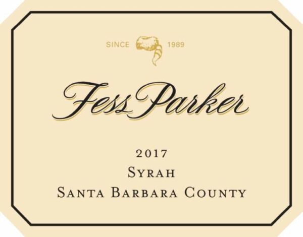 Fess Parker 2017 Santa Barbara Syrah - Syrah/Shiraz Red Wine