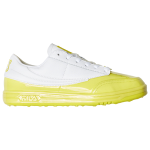 Fila Mens Fila Tennis 88 X VFILES - Mens Shoes White/Yellow Size 08.5