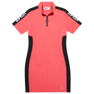 Fila Womens Fila X VFILES Licia Dress - Womens Rouge Red/Black Size XS