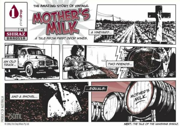 First Drop 2016 Mother's Milk Shiraz - Syrah/Shiraz Red Wine