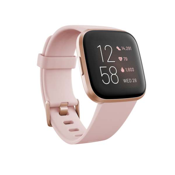 Fitbit Versa 2 (Petal/Copper Rose Aluminum)