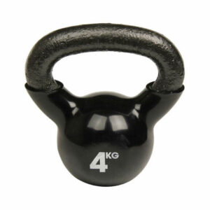 Fitness-Mad Kettlebell (4kg) - Black