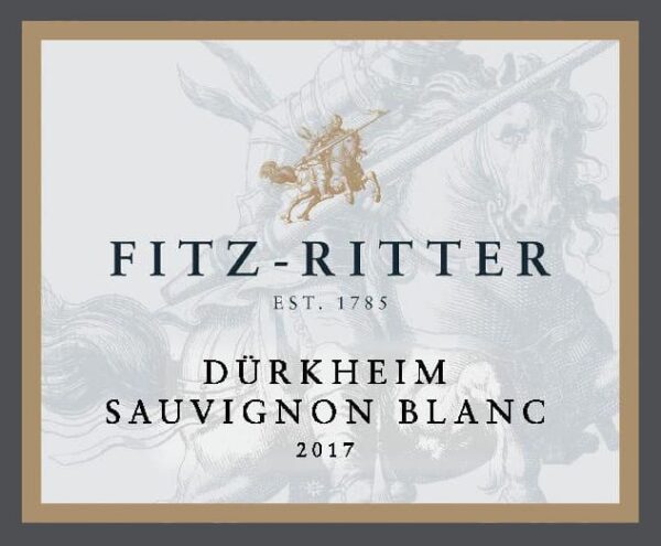 Fitz-Ritter 2017 Durkheimer Sauvignon Blanc - White Wine