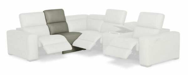 Flexsteel Lexon Leather Armless Chair