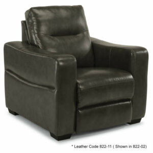 Flexsteel Monet Leather Power Recliner With Power Headrest