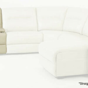 Flexsteel Monet Leather Straight Console