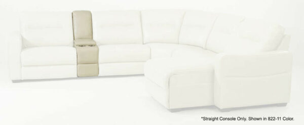 Flexsteel Monet Leather Straight Console