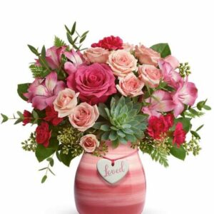 Flowers - Passionate Pink Bouquet - Regular