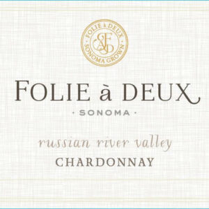 Folie a Deux 2018 Russian River Chardonnay - White Wine