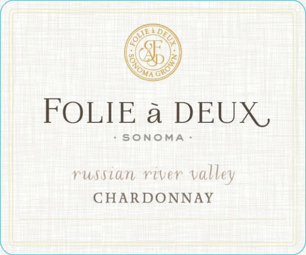 Folie a Deux 2018 Russian River Chardonnay - White Wine