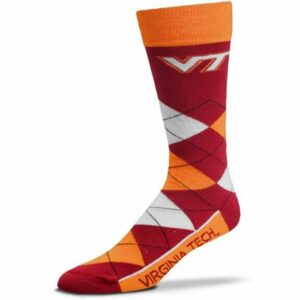 For Bare Feet Virginia Tech Argyle LineUp Knee High Socks - NCAA Novelty at Academy Sports