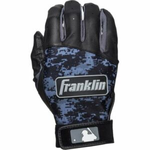 Franklin Adults' Digitek Series Batting Gloves Black/Black, Large - Batting Gloves at Academy Sports