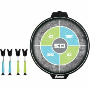 Franklin Mini Dartboard and Dart Set Blue/Light Green - Outdoor Games at Academy Sports